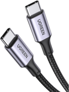 Kabel Ugreen USB Type-C - USB Type-C 1 m Black (6957303805228) - obraz 1