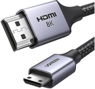 Kabel Ugreen mini-HDMI - HDMI 1 m Black (6941876215140) - obraz 1