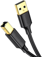 Kabel Ugreen USB Type-A - USB Type-B 5 m Black (6957303813520) - obraz 1