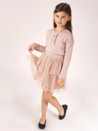 Młodzieżowa letnia spódnica dla dziewczynki Nicol 203174 146 cm Beżowa (5905601025962) - obraz 3