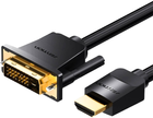 Kabel Vention HDMI - DVI 1 m Black (6922794732803) - obraz 1