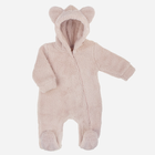 Pajacyk niemowlęcy ciepły polarowy dla dziewczynki Nicol 203272 62 cm Beżowy (5905601026426) - obraz 1