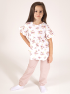Niemowlęce spodnie dresowe dla dziewczynki Nicol 203276 74 cm Beżowe (5905601026822) - obraz 2