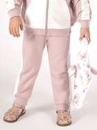 Spodnie dresowe dziecięce dla dziewczynki Nicol 203278 86 cm Beżowe (5905601027126) - obraz 1