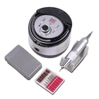 Фрезер для манікюру Nail Drill ZS-606 35000 об/хв 65 Вт сірий