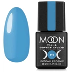 Гель-лак Moon Full Breeze color №419 голубой, 8 мл