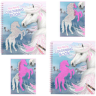 Книжка-розмальовка Depesche Miss Melody Colouring Book With Reversible Sequins (4010070666934) - зображення 2
