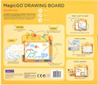 Магнітна дошка MierEdu Magic Go Drawing Doodle Dino (9352801000460) - зображення 6