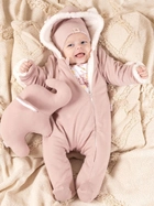 Pajacyk niemowlęcy ciepły polarowy dla dziewczynki Nicol 203270 62 cm Beżowy (5905601026327) - obraz 2