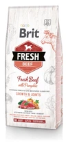 Сухий корм Brit Fresh Growth&Joints для цуценят і юніорів великих порід собак з яловичиною і гарбузом