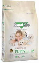 Сухий корм для цуценят BonaCibo Puppy Lamb&Rice