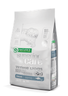 Сухой беззерновой корм для собак Nature's Protection Superior Care White Dogs Grain Free Adult Small and Mini Breeds With white fish