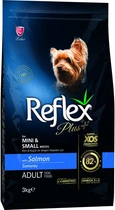 Повноцінний та збалансований сухий корм для собак Reflex Plus з лососем