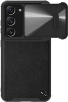 Панель Nillkin CamShield Leather для Samsung Galaxy S23 Plus Black (6902048258204) - зображення 1