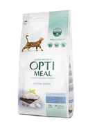 Сухой корм для кошек Optimeal Extra Shine со вкусом трески