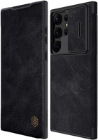 Чохол-книжка Nillkin Qin Leather Pro для Samsung Galaxy S23 Ultra Black (6902048258549) - зображення 1