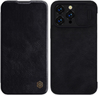 Etui z klapką Nillkin Qin Pro Leather Case do Apple iPhone 14 Pro Black (6902048248939) - obraz 1