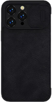 Etui z klapką Nillkin Qin Pro Leather Case do Apple iPhone 14 Pro Max Black (6902048249011) - obraz 2