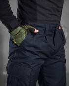 Тактичні штани ріп стоп сині XL - зображення 5