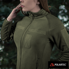 M-Tac куртка Combat Fleece Polartec Jacket Lady Army Olive XL/R - зображення 12