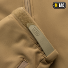 З підстібкою куртка Tan Soft Shell M-Tac L - зображення 14