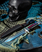 Охотничий нож с чехлом columbia x - изображение 4