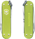 Ніж Victorinox Classic SD Alox Colors 0.6221.241G Lime Twist - зображення 2