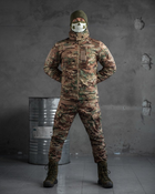 Зимовий тактичний костюм софтшел single sword jumper подвійний фліс XL - зображення 1