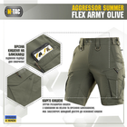 M-Tac шорты Aggressor Summer Flex Army Olive XL - изображение 4