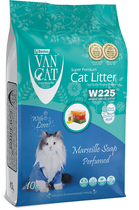 Наполнители VanCat Marseille Soap Бентонитовый наполнитель для кошачьего туалета с ароматом Марсельского мыла 10 кг (55452)