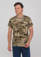 Мужская камуфляжная футболка размер S М319-17