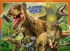 Puzzle Ravensburger Jurassic World Bumper 4 x 100 elementów (4005556056194) - obraz 3