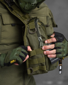 Рюкзак патрульний однолямковий SILVER KNIGHT 7л oliva ОИ2521 - зображення 7