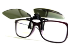 Полярізаційна накладка на окуляри (чорна) - изображение 3