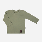 Дитяча футболка з довгими рукавами для хлопчика Nicol 206140 116 см Зелена (5905601018575) - зображення 1