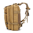Рюкзак тактичний Smartex 3P Tactical 30 ST-008 khaki - зображення 4