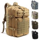 Рюкзак тактичний Smartex 3P Tactical 45 ST-096 khaki - изображение 3