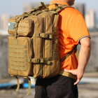 Рюкзак тактичний Smartex 3P Tactical 45 ST-096 khaki - изображение 6