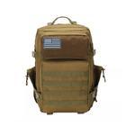 Рюкзак тактичний Smartex 3P Tactical 45 ST-151 khaki - изображение 1