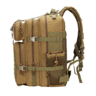 Рюкзак тактичний Smartex 3P Tactical 45 ST-152 khaki - изображение 2
