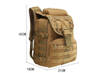 Рюкзак тактичний Smartex 3P Tactical 35 ST-013 khaki - зображення 7