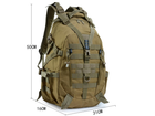 Рюкзак тактичний Smartex 3P Tactical 35 ST-075 cp camouflage - зображення 7