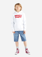 Підліткове худі для хлопчика Levis 9E8778-001 158 см (14A) Біле (3665115259261) - зображення 1