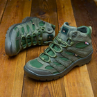 Берці демісезонні тактичні черевики PAV 507 олива хакі шкіряні з мембраною Winterfrost 46 - зображення 8