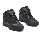 Тактические кроссовки демисезонные PAV 101 черные кожаные с мембраной 40 - изображение 6