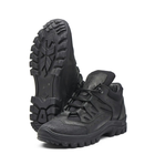 Тактические кроссовки демисезонные PAV 101 черные кожаные с мембраной 40 - изображение 9