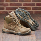 Берці демісезонні тактичні черевики PAV 602 койот шкіряні з мембраною Winterfrost 44 - зображення 8