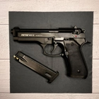 Стартовый пистолет Beretta Mod 92, Retay Arms, Беретта 92 под холостой патрон 9мм , Сигнальный, Шумовой - изображение 2
