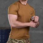 Потоотводящая мужская футболка Coolmax с принтом койот размер 2XL - изображение 3