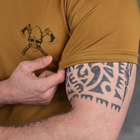 Потоотводящая мужская футболка Odin Coolmax Viking койот размер 3XL - изображение 7
